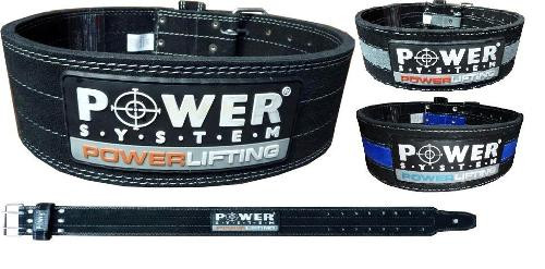 Пояс для пауэр-лифтинга POWER LIFTING PS-3800 черный (Power system) - фото 3 - id-p38269424