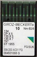 Игла Groz-Beckert DPx5 FG с толстой колбой для трикотажа