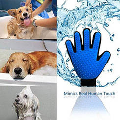 Рукавичка Pet Brush Glove для догляду за Живітними 1260 VJ