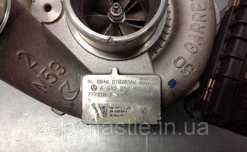 Турбіна Мерседес Спрінтер 3.0 cdi A6420906880