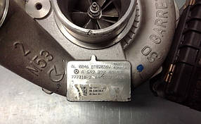 Турбіна Мерседес Спрінтер 3.0 cdi 781743-1