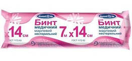Бинт нестерильний 7х14 "Білосніжка"