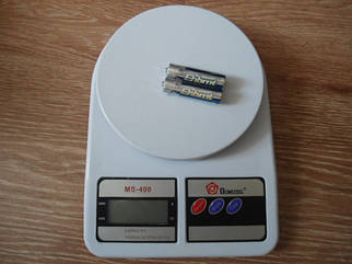 Ваги кухонні Domotec (10 кг) + батарейки точні кухонні ваги для зважування