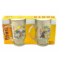 Набір келихів для пива Приколи Пінта 1143 2 шт.