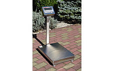 Товарні ваги BDU300C-0607 еліт 600х700 мм (зі стійкою), фото 2