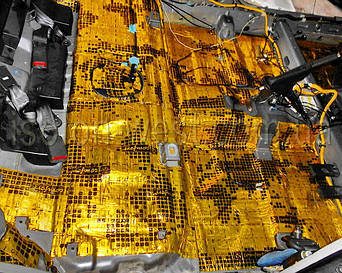 Завершение работ по виброизоляции.