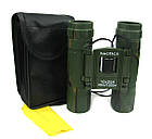 Бінокль 10x25 якісна оптика Компактний Чохол Хакі, фото 6