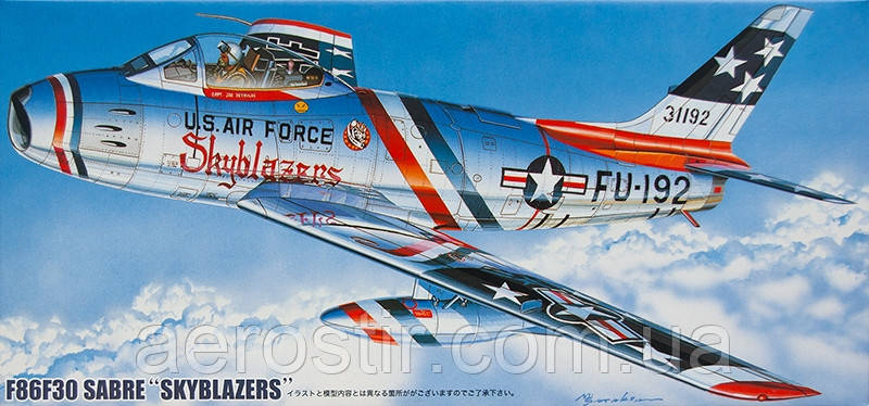 F86F30 SABRE 'SKYBLAZERS' 1/72 FUJIMI F-41