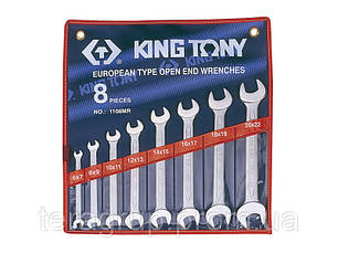 Набір ключів комбінованих 8 од. KING TONY 1108MR., фото 2