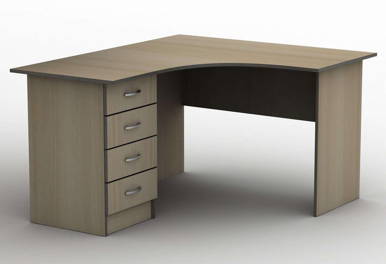 Письмовий стіл СПУ-4\2 (1400*1200) Тіса меблі, фото 1