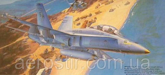 F/A18B HORNET 1/72 FUJIMI F48