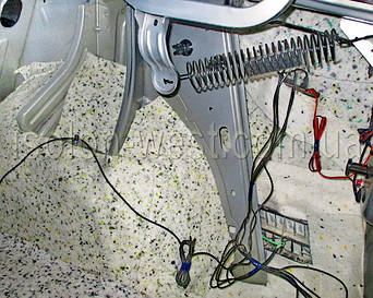 На арки лучше дать толще слой Бибитона или войлока (не менее 8 мм).