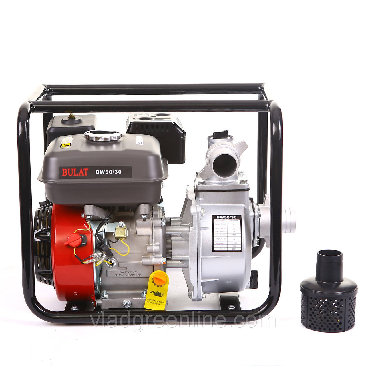 Мотопомпа BULAT BW50-30 (50 мм, 28 куб.м/год) (Weima 50-30)