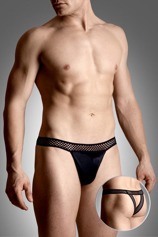 Чоловічі труси — Mens thongs 4486, black, S/M, M/L, XL