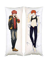Подушка дакімакура Сеон Чхве 707 Mystic Messenger декоративна ростова подушка для обіймання двостороння