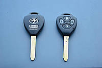 Корпус для автоключа Toyota (Тойота) 4 - кнопки, лезвие TOY43