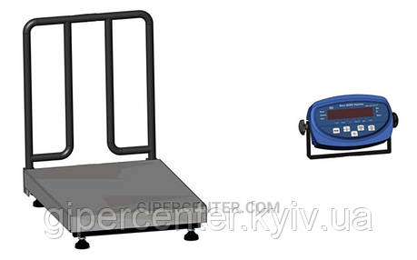 Товарні ваги з огорожею для мішків BDU150-0607 М бюджет 600х700 мм (без стійки), фото 1