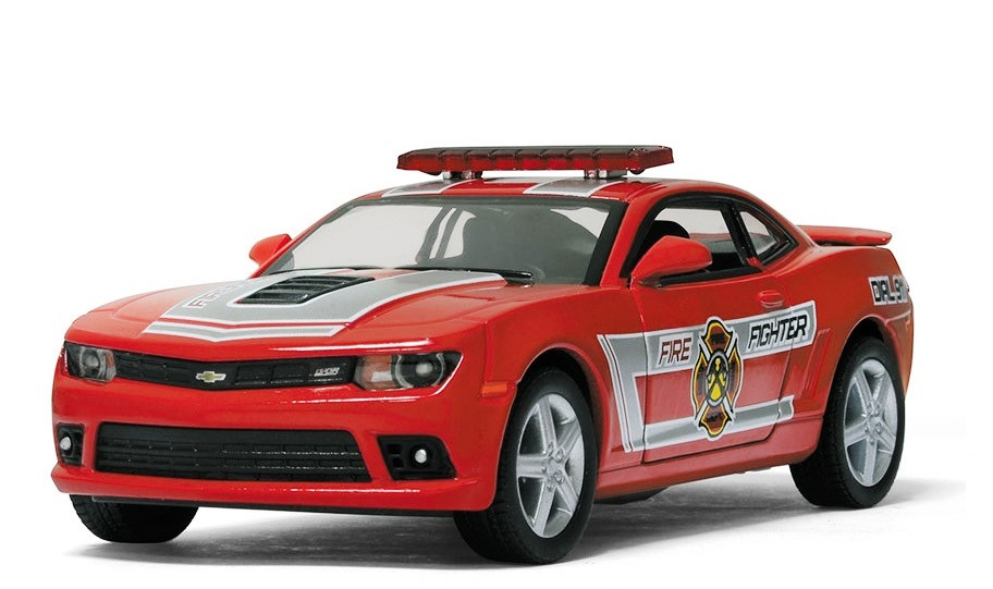 Металева машинка Kinsmart 2014 Chevrolet Camaro (Police/Fire Fighter)