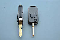 Выкидной ключ для MERCEDES W124, W140 (Мерседес) корпус 1 - кнопка, лезвие HU39