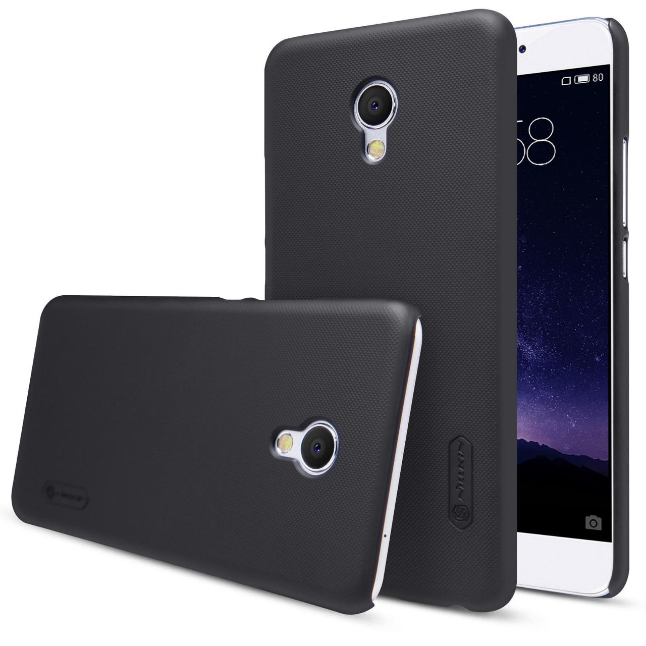Nillkin Meizu MX 6 Super Frosted Shield Black Чохол Накладка Бампер