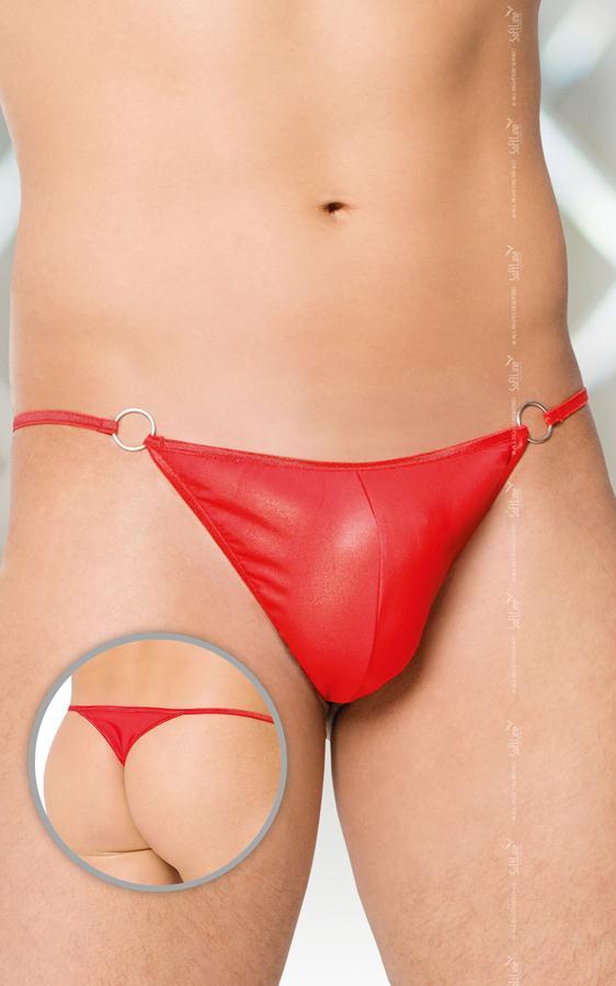 Чоловічі труси-стринги Thong 4420, червоні, S/L