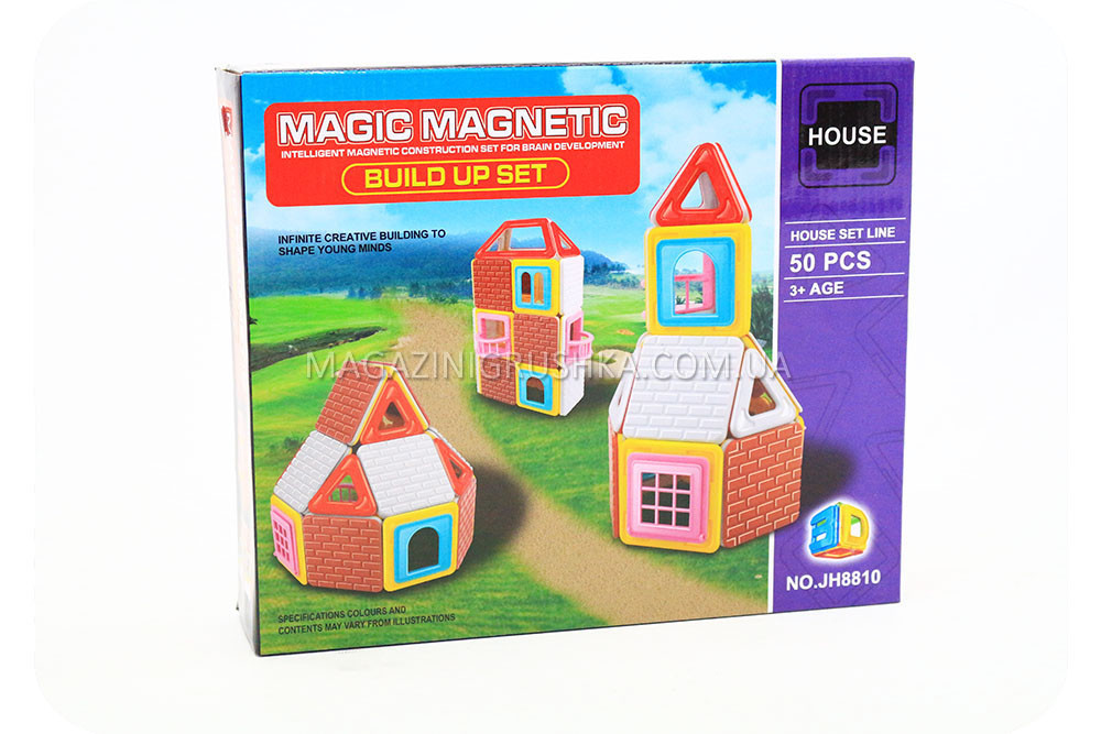 Магнитный конструктор JH8810 - 50 деталей