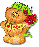 Фігурний блокнот №8 I love Jesus