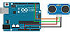 Ультразвуковий датчик відстані HC-SR04, модуль Arduino, фото 5