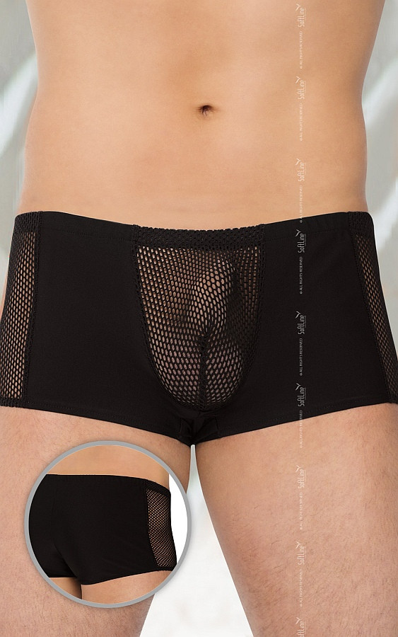 Чоловічі труси-стринги Thongs 4515, black, S/М, L/XL