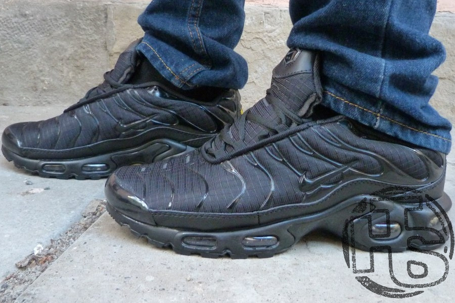 Мужские кроссовки Nike Air Max TN Triple Black 604133-050 - фото 10 - id-p560342325