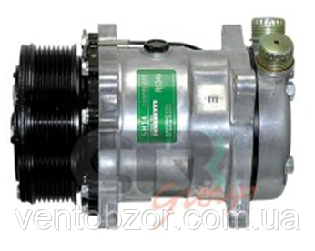 Компресор універсальний 5H14 (шків 8PV, котик. Rotalock, 12 В), фото 1