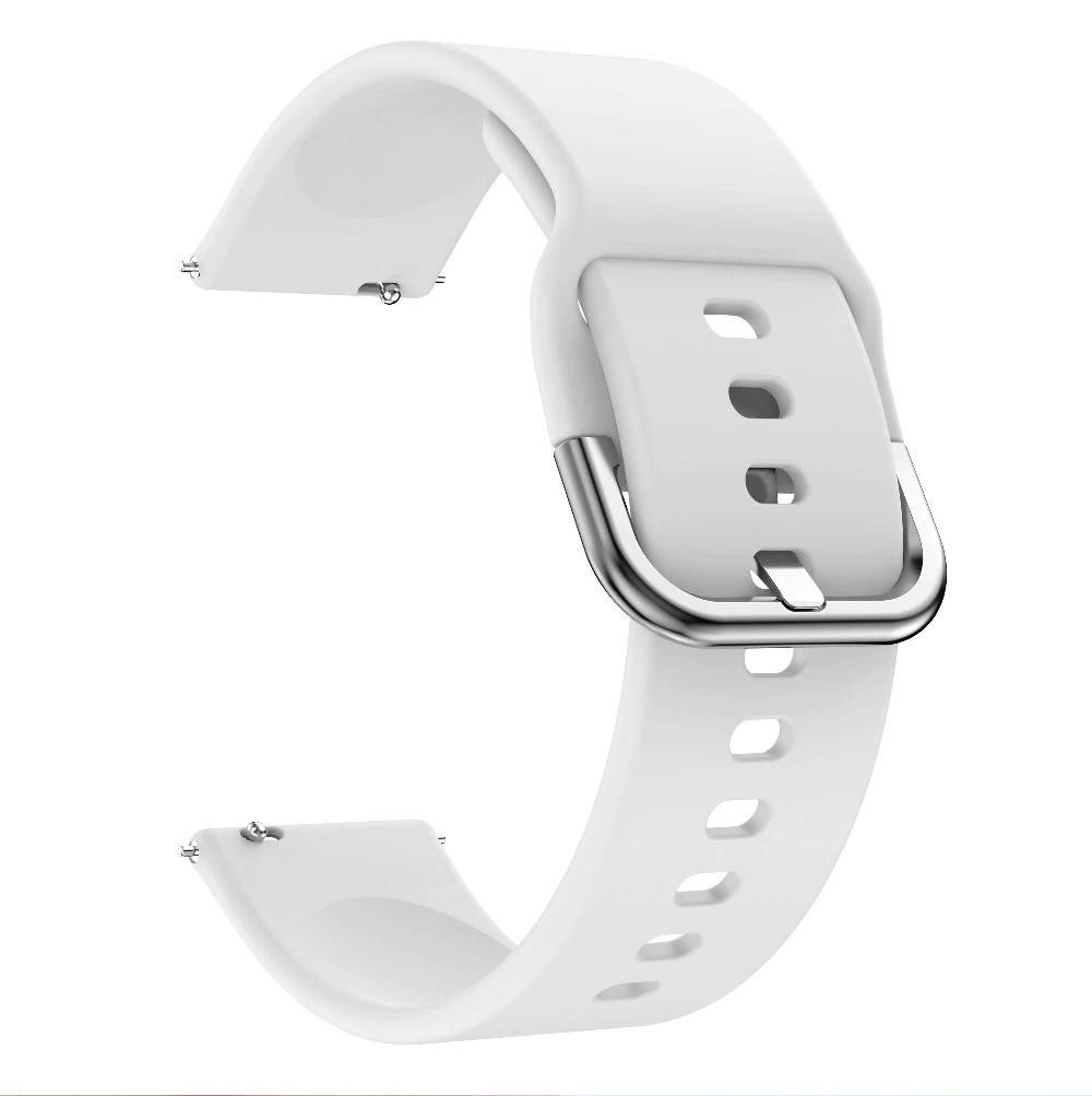 

Ремешок для часов Silicone bracelet Universal Active, 20 мм. White