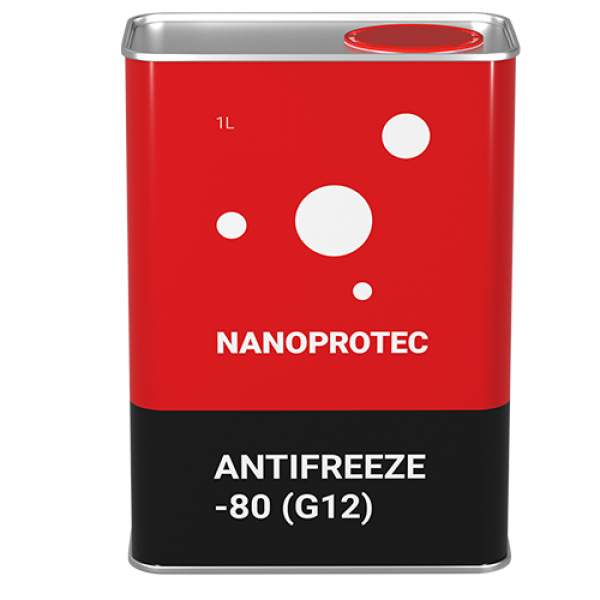 

Антифриз Nanoprotec Antifreeze -80 (G12) 1 л, Красный