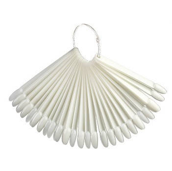 

Типсы на кольце ОВАЛЬНЫЕ, 50 шт