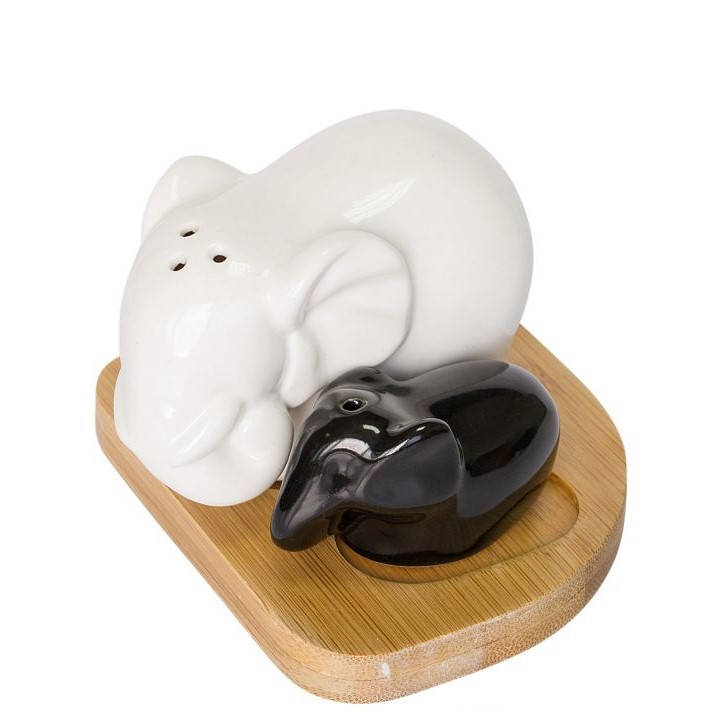 

Набор для специй соль\перец "Большой и маленький слоник" Krauff 21-275-011