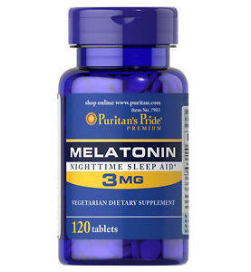 

Мелатонин Puritan's Pride - Melatonin 3 мг (120 таблеток)