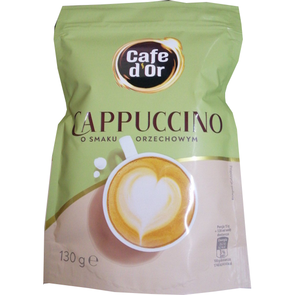 

Капучино Cafe d'Or 3 in 1 с ореховым вкусом, 130 г