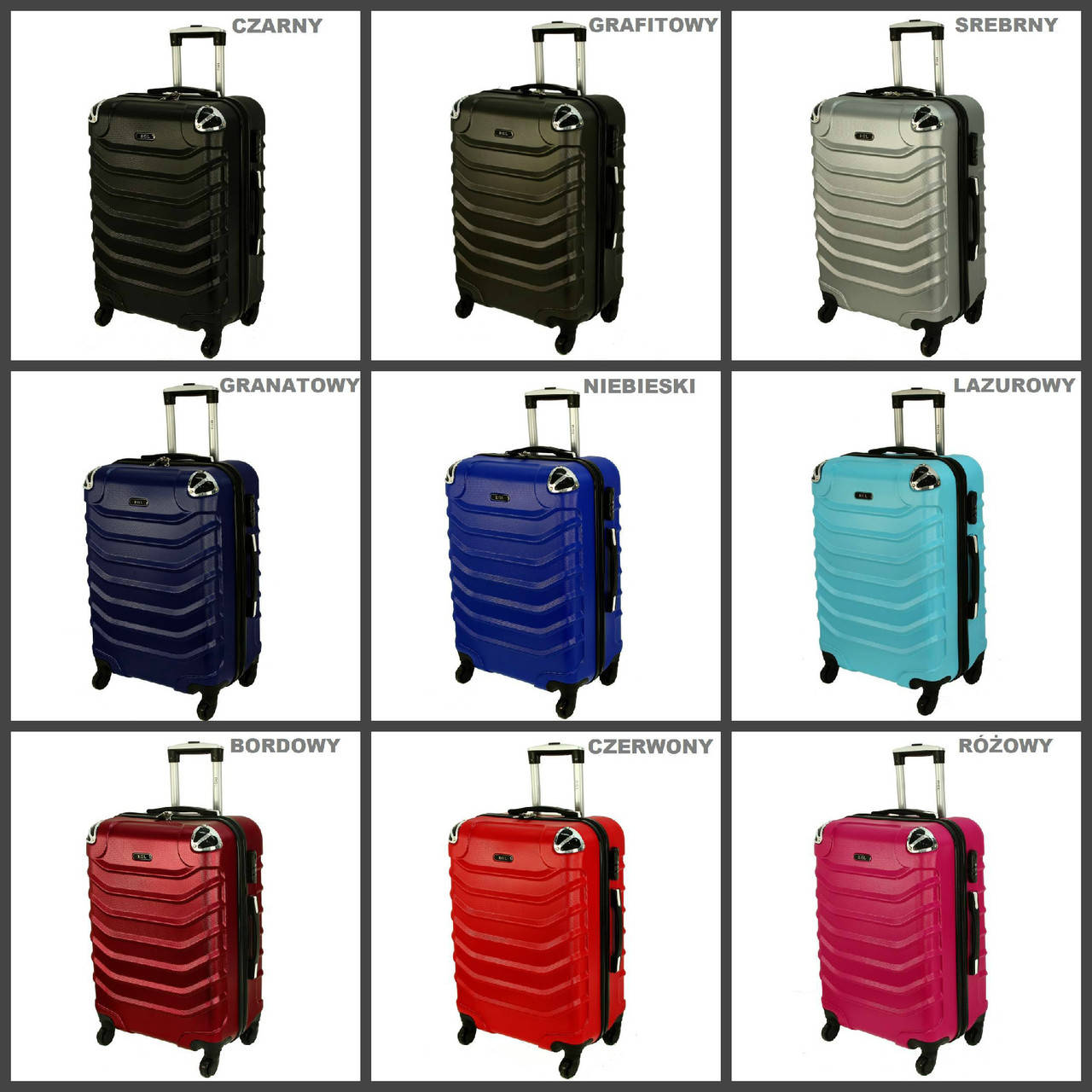 

Чемодан дорожній RGL 730, великий! Новинка 2018! Валіза з укріпленими кутами на 4х колесах