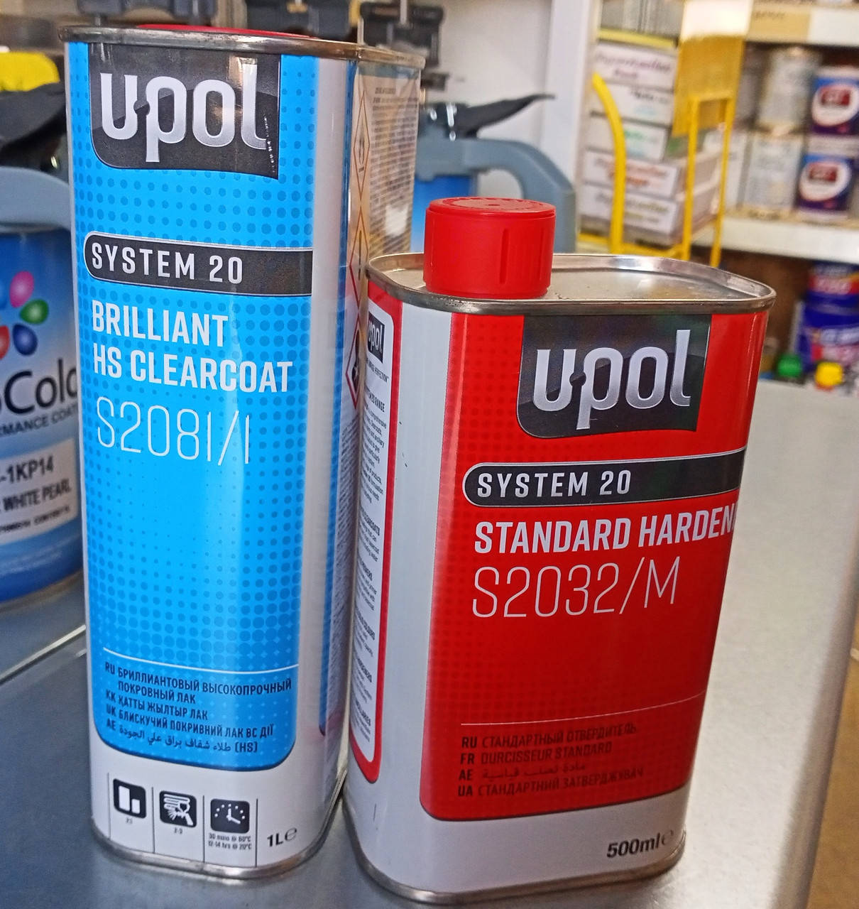 

Лак Upol S2081/1 System 20 Brilliant HS Clearcoat 1Л + отвердитель