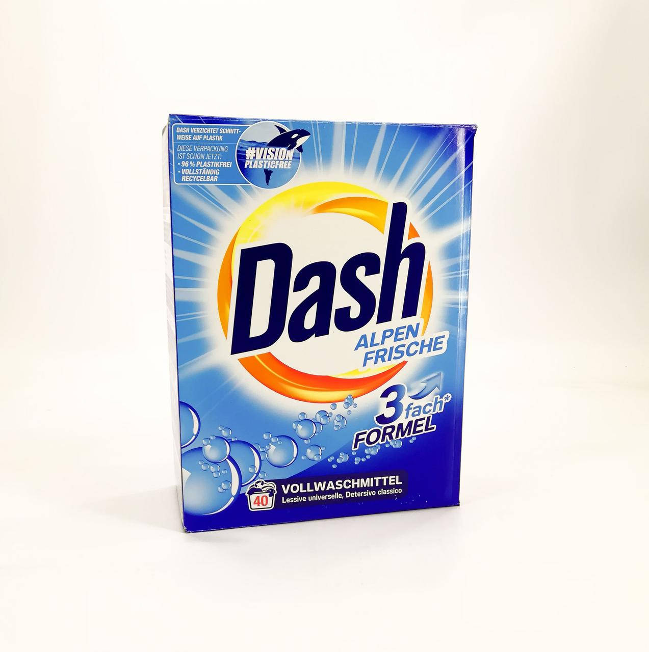 

Порошок Dash Alpen Frische 2,6