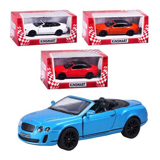 Металева машинка Kinsmart 2010 Bentley Continental Supersports Convertible
