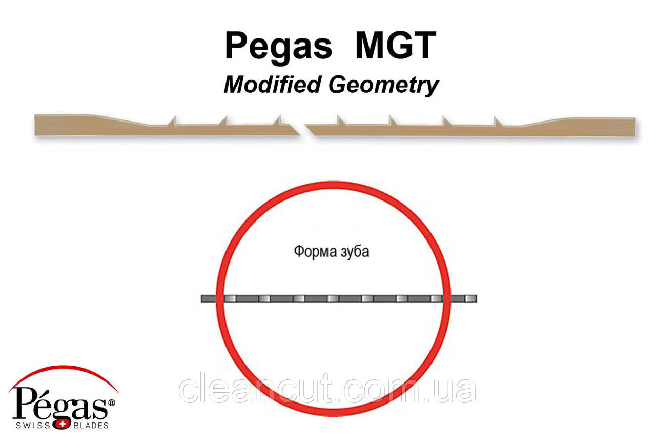 Пилка для лобзикових верстатів MGT No3, комплект 6 шт.