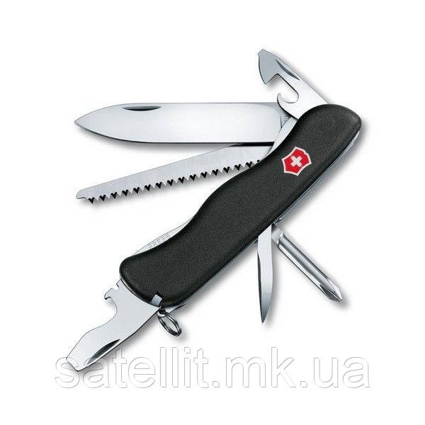 Ніж Вікторінокс EQUESTRIAN 111 мм/12функ/черв.мат/lock/штоп/пила/подків, Vx08583