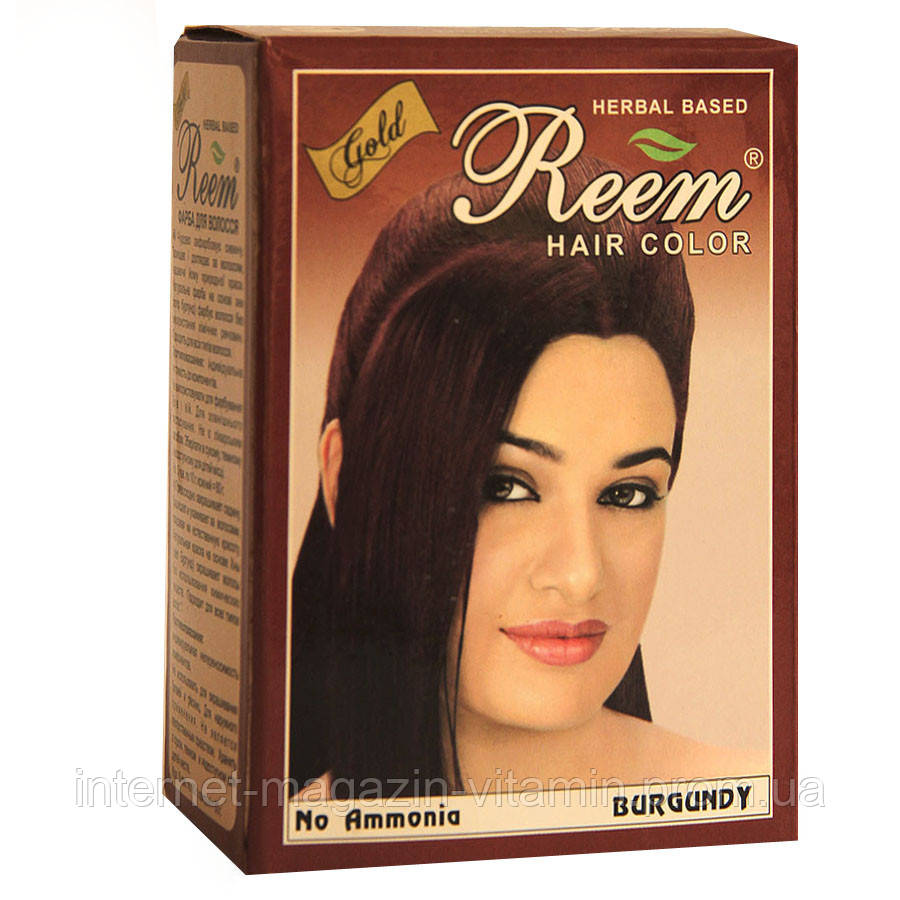 Фарба для волосся — Бургунд Reem Gold, Triuga, 60 г., фото 1