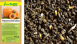 Чай зелений ароматизований "Абрикосовий джем" 1кг