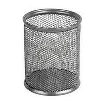 Підставка для ручок металева сіра 80 х 80 х 100