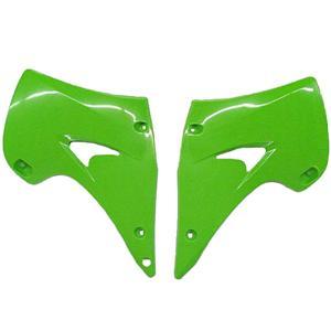 Накладки радіатора бічні Ufo для Kawasaki KX125/250. KXE125/250. SM125/250 03-08". зелений