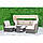 Модульный диванный набор Valora из искусственного ротанга с навесом коричневый, фото 3