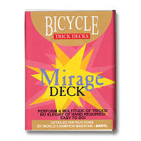 Трюковая колода | Bicycle Mirage Deck (красная рубашка)