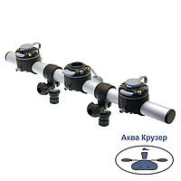 Тарга FASTen Borika Gr500-3 500 мм з трьома замками, колір - чорний